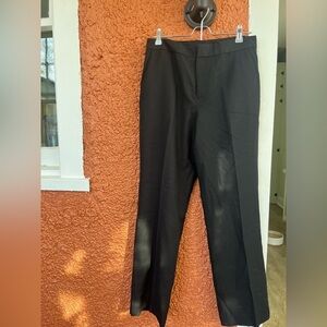 Lauren Ralph Lauren Womens Size 8 Black Dress Pant Wool Pleated